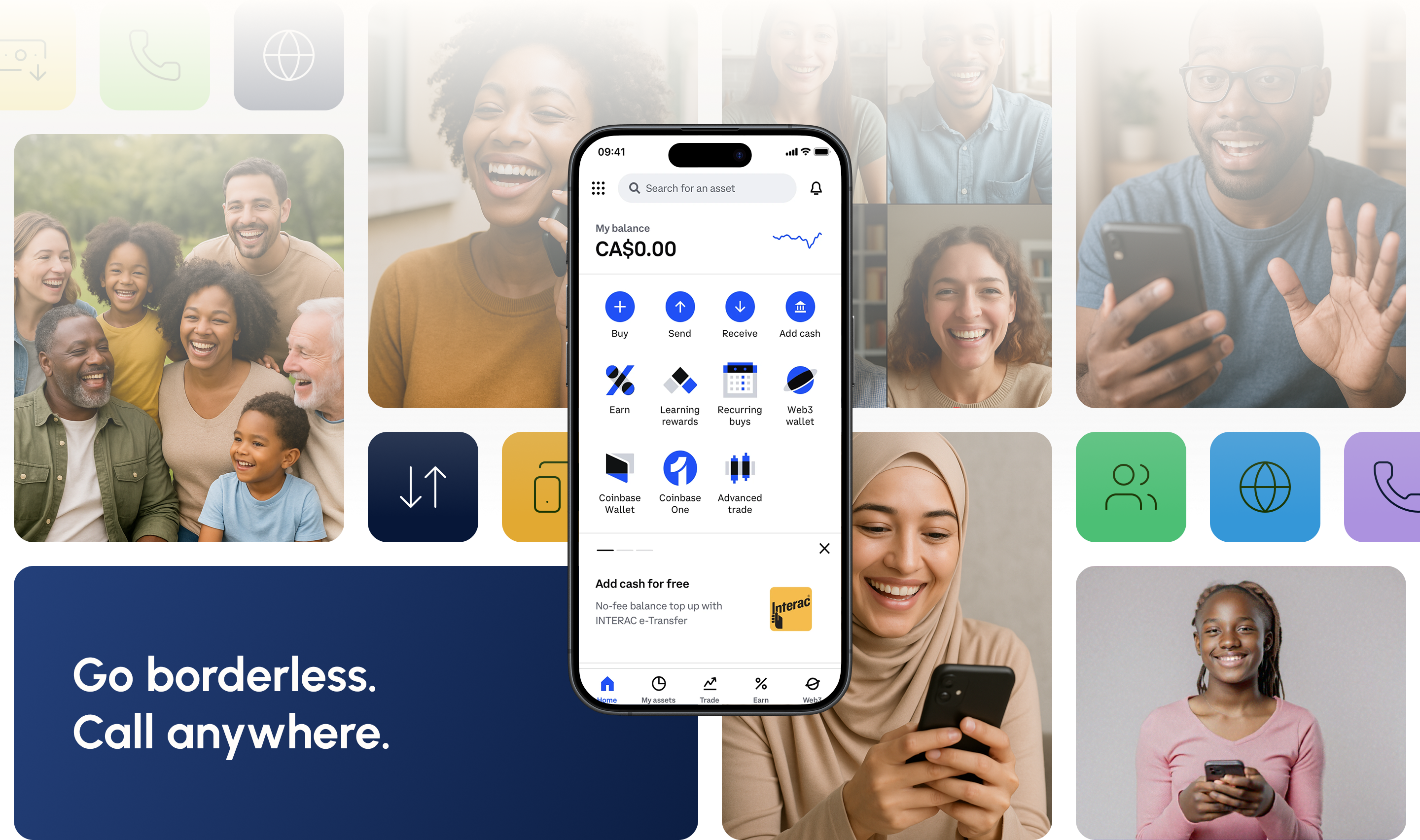 Go borderless. Call anywhere.